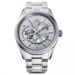 Orient Star Automaatne Kaasaegne Skelett Open Silver RK-AV0125S Meeste K&auml;ekell, Disain, Mehaaniline, Jaapan, 2-aastane Tootjagarantii,