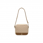 Jordan Monogram Lihtne Disain T&otilde;mblukuga Sulgemine Pol&uuml;ester &Otilde;la Crossbody Kott Unisex kotid Kookospiim FJ6790-113 Coconut Milk