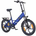 Elektriline jalgratas Hillmiles Mile2 250W mootor Kahekordsed ketaspidurid 36V 13AH 20 rehv Tippkiirus 25 km/h Kokkupandav linnas&otilde;idu e-jalgratas sinine