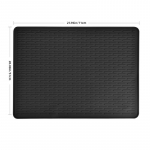 1 tk Silikoonist pliidikate Matt Kuumuskindel Libisemiskindel T&ouml;&ouml;pinnakaitse Induktsioonpliidile Universaalne K&ouml;&ouml;givalamu Kuivatusalus 71x51cm