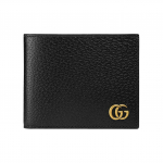 Gucci Marmont seeria kahekordne nahast rahakott Unisex rahakott Must 435303-DJ20T-1000 Basic Set (Bag+Dust Bag)
