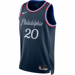 Nike Philadelphia 76ers Jared McCain 2025/26 Swingman City Edition NBA S&auml;rk Unisex s&auml;rk HM5992-422 M