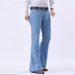 Teksad meestele Meeste suure kihiga Slim Fit Moodsad laia s&auml;&auml;rega teksad Meeste venivad &otilde;hukesed p&uuml;ksid 28