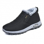 Uued Talvised Lumesaapad Meeste Vabaaja Uisusaapad Soojad Karusnahast Spordijalatsid Libisemisvastased Botas Meeste Jalatsid Zapatos Hombre2025 36 must