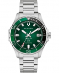 Bulova Marine Star Seeria Automaatne 41 mm Meeste K&auml;ekell 98B471 roheline
