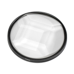 77 mm fraktaalfilter Quadriprism Prism objektiiviefekt DSLR-kaamera t&auml;iustamiseks loominguliseks fotograafiaks p&ouml;&ouml;ratav filter