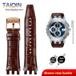 Swatch SVGK403 SVGK407 SVGB400 SVGB402 SVGB408 Ehtsa nahaga K&auml;ev&otilde;ru rihm 22mm Meeste K&auml;ev&otilde;ru rihma tarvikud 22mm black