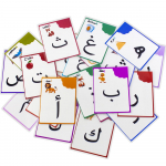 28 Araabia T&auml;hestik/T&auml;hed Eelkooliealine Imik Hariduslik V&auml;ikelaps Varajane &Otilde;petlik Kognitiivne Kaart Montessori Araabia Tegevus Flashcard Lapsed