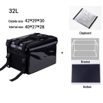 32L Extra Large Cooler Bag Car Ice Pack Insulated Thermal Lunch Pizza Fresh Food delivery Container Refrigerator must