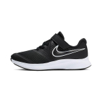 Nike Star Runner 2 Minimalistlik stiil Madalad Laste Jooksujalatsid Must Valge Lapsed Vanuses 3-7 Aastat AT1801-001 28