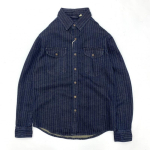 Meeste Vabaaja Retro Triibuline Denim S&auml;rkkleit - Pikkade Varrukatega, L&otilde;tv L&otilde;ige Kevadeks ja S&uuml;giseks 3XL blue