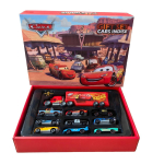 Populaarne 12 tk Pixar Cars Kingikarp Metallist Valatud Lightning McQueeni Autokujuline M&auml;nguasi Jacksoni Vanaisa Veoauto Poisi S&uuml;nnip&auml;evam&auml;nguasjad