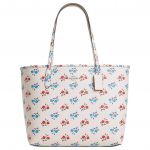 Coach City 33 Lilleprindiga Kividest Nahast T&ouml;&ouml;kotta Kott Naistele T&ouml;&ouml;kotta Valge Mitmev&auml;rviline CT832-SVCAH Basic Set (Bag+Dust Bag)