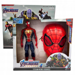 Spidermani figuurikomplekt maskiga Laste m&auml;nguasi Marvel + 3D mask