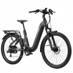 TTGO E-SUVO Elektrijalgratas 250W Mootor 48V15Ah Aku 120km Maksimaalne S&otilde;iduulatus 27.5&ldquo; &times; 2.4&rdquo; Rehvid Pehme Tagavedrustusega Raam H&uuml;draulilised Kettaheitepidurid Shimano 7-k&auml;iguline tumehall v&auml;rv