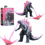 NECA 2024 Godzilla vs Kong Burning Godzilla Mudelm&auml;nguasi 16CM Karbikomplekt