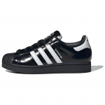 Adidas Superstar 2 Must Valge Lakknahast Naiste Tennised Core-Black Cloud-White JH7756 38.5