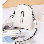 Naiste mobiiltelefonikott &Uuml;he&otilde;laline messenger-kott Moodne k&otilde;ikjale sobiv &otilde;livahast nahast messenger-kott 15cm*8cm*19cm valge