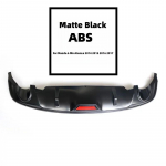 Mazda 6 M6 Atenza 2014 2015 2016 2017 jaoks ABS-plastik H&otilde;bedane Tagumine Difuusor Kaitseraua Kaitsja Kaitseriba P&otilde;hjakaitse Kaitseraua Kate Liist matt must v&auml;rv