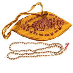 Tulsi mala originaal koos Gomukhi Japa mala kotiga | Tulsi mala 108 helme originaal koos Japa mala kotiga