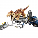Dinosauruste seeria m&auml;nguasi Tyrannosaurus Transporter 75933 ehitusklotsid kokkupandud poisi laste m&auml;nguasi mudel kingitus No box