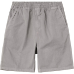 Carhartt WIP Flint SS25 Ruudukujuline silt Mugavad Lihtsad Vabaaja L&uuml;hikesed P&uuml;ksid Meeste l&uuml;hikesed p&uuml;ksid Hall I030480-2LR-GD S