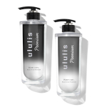 ululis Ullis Premium Water Concentrate Must Seerum &Scaron;ampooni ja Hoolduskomplekt & must