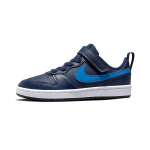 Nike Court Borough Low 2 Hingavad ja kerged madalad laste rulaketsid Sinised Lapsed Vanuses 3&ndash;7 Aastat BQ5451-403 32 blue