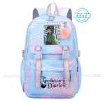 Apteekri P&auml;evikud Seljakott T&uuml;drukutele Anime Maomao Mochila &Otilde;pilase Koolikott Multikas Koolikott Kingitus Moodne Reisi Seljakott 16 inches white