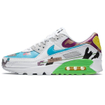 Nike Air Max 90 Flyleather 'Ruohan Wang' CZ3992-900 35.5 white
