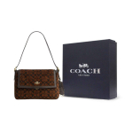 COACH Etta Kangast &Otilde;lakott Suur Naiste Trufflipruun CCE58-IMA7U One Size 3 black