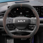 Soe seemisnahast roolikate UUELE KIA Sportage EV3 EV5 EV9 K9 2025 2026 talveks Soe k&uuml;ttega Auto siseaksessuaarid