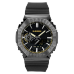 Casio G-Shock Analoog-Digitaalne Biop&otilde;hisest Vaikrihm Must T&auml;hikuga Kvarts GM-2100LXB-1A9 200M Meeste K&auml;ekell must