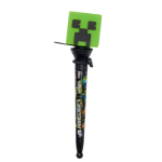 Smiggle Multifunktsionaalne Multikakujuline T&otilde;mblukuga Stressimaandav Seljakott Laste Koolikott &Otilde;pilaste Vabaajakott Green minecraft fully automatic bounce pen