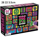 Nee Doh Advendikalender Maiuspoissidele ja t&uuml;drukutele 24 P&auml;eva Loendur 2026 Kaasaegne Aasta Pere S&otilde;brad Poisid ja T&uuml;drukud P&uuml;had Modern 28cm 22cm 3.5cm pink