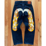 RogueWave Gooti Y2K Retro T&auml;navar&otilde;ivad Must Cargo Punk Vintage Kpop Tr&uuml;kiga Lai Jalg Denim P&uuml;ksid XL brown