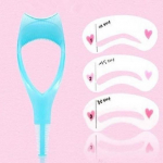 5in1 naiste moe ripsmetu&scaron;&scaron; ripsmete kamm aplikaatori &scaron;abloon Silmapliiats mudelid Guide Card Kulmud