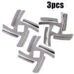 Roostevaba sisemine auk 8 mm hakklihamasina osade tera MGB seeria hakklihamasinale 3PCS