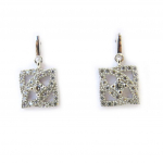 Altesse [M1185] - Boucles argent 'Scarlett' blanc valge