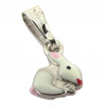 Suzette et Benjamin [P3266] &ndash; valge 'White Rabbit' h&otilde;bedane ripats valge