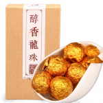 Hiina Yunnan 2017 Ripe Pu-erh Tee  Mellow Mellifluous  Mini Dragon Ball Shu Pu-erh Tee 170g/karp