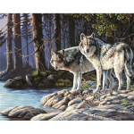 Teemantmaaling Loomade ristpistes Teemanttikandid Hundi Teemantmosaiikkomplekt Art 20X30CM