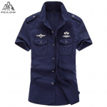 Meeste s&auml;rk 100 % puuvillane armee taktikaline s&auml;rk puuvillane vabaaja s&otilde;jav&auml;e stiilis s&auml;rgid, suur suurus 6xl L