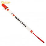 Ma armastan Mama Papa imikute toitmise lutti punane