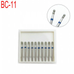 10 tk Hambaravi teemanthammaste puur-kuulikrae t&uuml;&uuml;p kiirete k&auml;siinstrumentide hambaravi bursidele BC-11