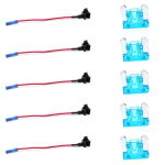 10 tk 12 V auto lisavooluahelaga madala profiiliga minikaitsme kraanadapter mini teraga kaitsmehoidik 5 tk 15 A