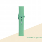 Silikoonrihm Apple Watchi k&auml;ev&otilde;ru jaoks 44 mm 40 mm 38 mm 42 mm kellarihm Apple Watchi rihma jaoks Correa Iwatchi seeria jaoks 7 6 Se 5 4 3 38 40mm SM