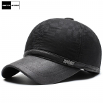 NORTHWOODi nahast meeste talvine pesapallim&uuml;ts k&otilde;rvaklappidega v&auml;listingimustes puuvillane Snapback m&uuml;ts Naiste isam&uuml;ts Truckeri m&uuml;tsid 55-60 cm must