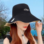 Kahepoolne v&auml;ike karikakrast kalamehem&uuml;ts naiste suvine p&auml;ikesevari, suure servaga p&auml;ikesekaitsem&uuml;ts one size khaki