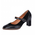 Naised Pumps Naturaalsest nahast Kingad Brogues Kingad Lehmanahast Mary Jane Kingad Kontsad 34 must